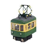 Self-propelled mini mini train with built-in battery <Enoden Type 300 Green> : Yoshiaki Ishikawa Finished product N (1:150)