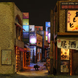 90mm cube miniature "Yumebei Yokocho - Tokumori" : Taro - painted, Non-scale