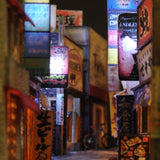 90mm cube miniature "Yumebei Yokocho - Tokumori" : Taro - painted, Non-scale