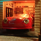 90 毫米立方体微型“Motor Hotel.1”：芋头 - 涂漆，未按比例