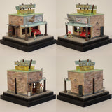 90 毫米立方体微型“Motor Hotel.1”：芋头 - 涂漆，未按比例