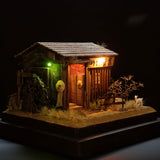 90mm cube miniature 'Houtou Minayoshi' : Taro - painted, not to scale