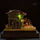 90mm cube miniature 'Houtou Minayoshi' : Taro - painted, not to scale