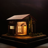 90mm cube miniature "Unagi Shinozaki" : Taro, painted, not to scale.