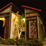 90mm cube miniature "Unagi Shinozaki" : Taro, painted, not to scale.