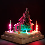 90 毫米立方体微型“圣树下 2”：芋头彩绘，未按比例 240