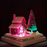 90 毫米立方体微型“圣树下 2”：芋头彩绘，未按比例 240