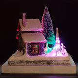 90 毫米立方体微型“圣树下 2”：芋头彩绘，未按比例 240