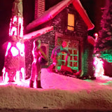 90 毫米立方体微型“圣树下 2”：芋头彩绘，未按比例 240