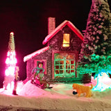 90 毫米立方体微型“圣树下 2”：芋头彩绘，未按比例 240