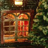 90 毫米立方体微型“圣树下 2”：芋头彩绘，未按比例 240