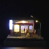 90mm Cube Miniature "Diner STAND" : Taro - Modeling work - Non-Scale 260