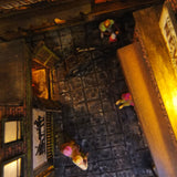 Miniatura Cubo de 90mm "Callejón de Nueva Orleans" : Taro - Trabajo de modelismo - Sin escala 261