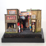 90mm Cube Miniature "Showa Retro Yokocho 2" : Taro, Diorama art work Non-scale 271