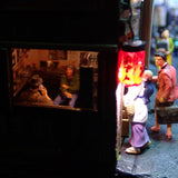 90mm Cube Miniature "Showa Retro Yokocho 2" : Taro, Diorama art work Non-scale 271