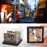 90mm Cube Miniature "Showa Retro Yokocho 2" : Taro, Diorama art work Non-scale 271