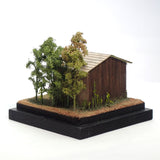 90mm cube miniature "Chikurin-an Takase" : Taro diorama work non-scale 274