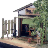 90mm cube miniature "Chikurin-an Takase" : Taro diorama work non-scale 274