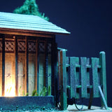 90mm cube miniature "Chikurin-an Takase" : Taro diorama work non-scale 274