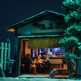 90mm cube miniature "Chikurin-an Takase" : Taro diorama work non-scale 274