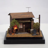90mm cube miniature "Jimpachi of Nezu" : Taro diorama work non-scale 277