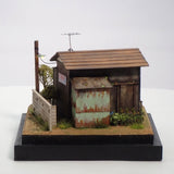 90mm cube miniature "Jimpachi of Nezu" : Taro diorama work non-scale 277