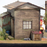 90mm cube miniature "Jimpachi of Nezu" : Taro diorama work non-scale 277