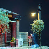 90mm cube miniature "Jimpachi of Nezu" : Taro diorama work non-scale 277