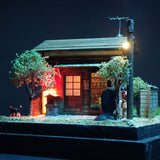 90mm cube miniature "Jimpachi of Nezu" : Taro diorama work non-scale 277