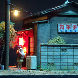 90mm cube miniature "Jimpachi of Nezu" : Taro diorama work non-scale 277