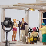 90mm cube miniature "Seaside Bar" : Taro, Diorama art work Non-scale 284