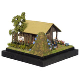 90mm cube miniature "Kita-kamakura old private house" : Taro, Diorama art work Non-scale 288