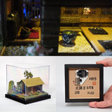 90mm cube miniature "Kita-kamakura old private house" : Taro, Diorama art work Non-scale 288