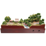 农民、牛棚和地方铁路 : Hiroji Yamao 涂装完成品 1:150 尺寸