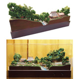 农民、牛棚和地方铁路 : Hiroji Yamao 涂装完成品 1:150 尺寸