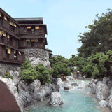 Electric Track Section in Hot Spring Resort: Hiroji Yamao, painted, 1:150 size