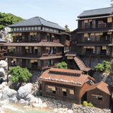 Electric Track Section in Hot Spring Resort: Hiroji Yamao, painted, 1:150 size