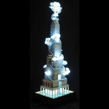 Dai ryohunkaku -tower No-5 : Hiroshi Yamao - Diorama Art Work 1:150