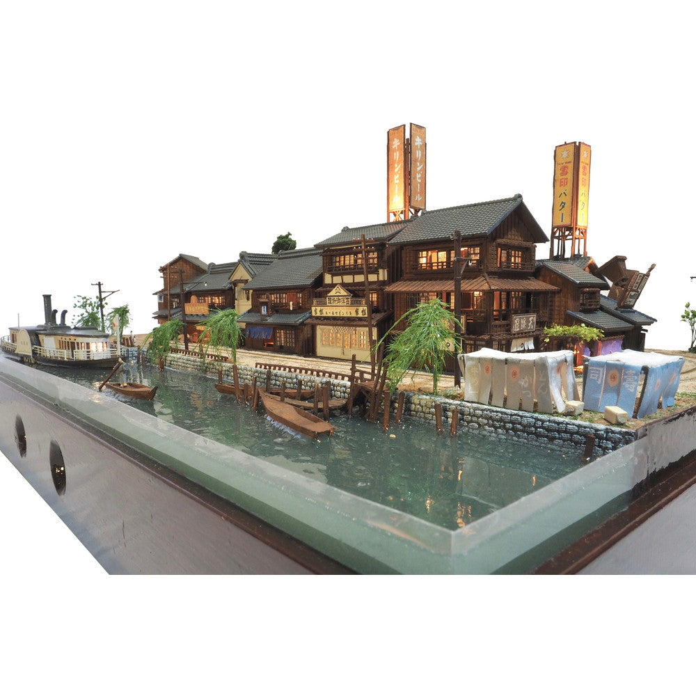 Tokyo Downtown, Rikka-cho : Hiroshi Yamao - Diorama Art Work