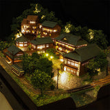 Jyunotani Hot Spring Resort -- Honke (Main House) -Housenrou : Hiroshi Yamao-Diorama Work, 1:150 Scale
