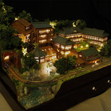 Jyunotani Hot Spring Resort -- Honke (Main House) -Housenrou : Hiroshi Yamao-Diorama Work, 1:150 Scale