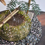 Chouzubachi Cherry Blossom "Chidori" Lantern : Chic - Skirt - Painted 1:12 Scale