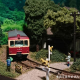 Straw Farmers and Local Railway : Yasuji Ibuchi Modeling work N (1:150)