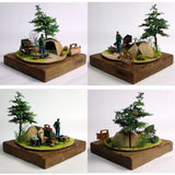 Camping : Lion Model Sho Fujihira - Painted - 1:24 Scale