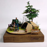 Camping : Lion Model Sho Fujihira - Painted - 1:24 Scale