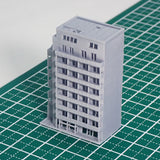 Sakatsu Mansion : Diorama City Building 3D unpainted kit 1:600 size 3002