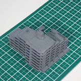 Sakagami Mansion : Diorama City Building 3D unpainted kit 1:600 size 3016