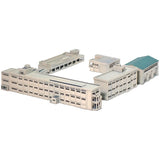 Elementary School Set : Diorama City Building 3D unpainted kit 1:600 size 3025