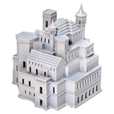 Count's residence : Fantasy Realm Architecture Building 3D unpainted kit 1:600 size 4003
