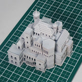 Count's residence : Fantasy Realm Architecture Building 3D unpainted kit 1:600 size 4003